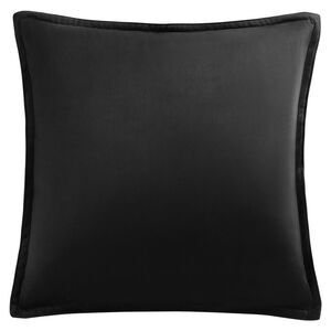 Velvet Throw Pillow Cover Cushion Cases for Sofa Bed 18"x18" Black